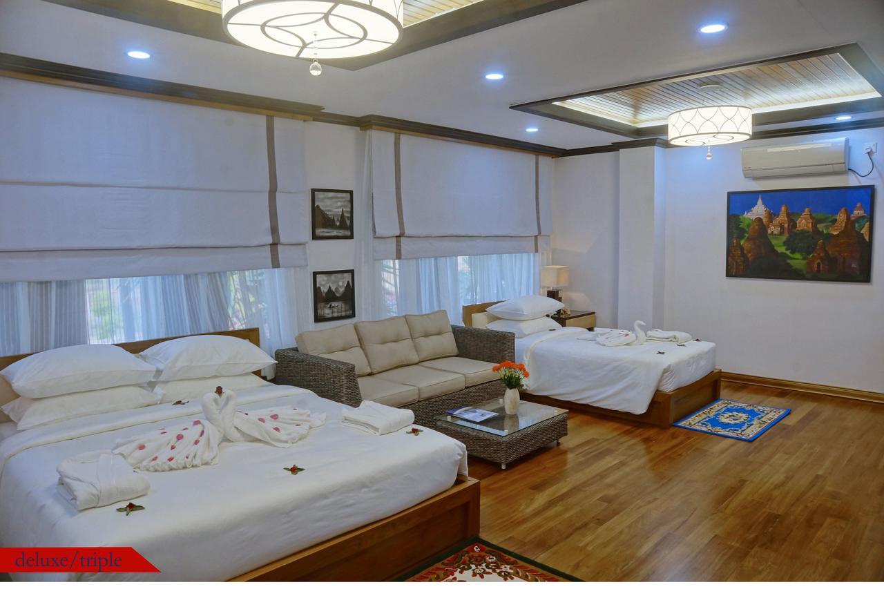 The Regency Hotel Bagan Buitenkant foto